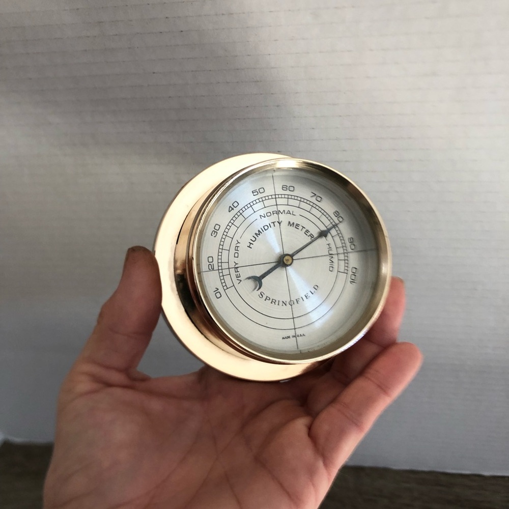 Vtg Springfield Instrument Co. Humidity Meter - Picture 8 of 8